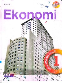 Image of Ekonomi 1 untuk SMA/MA Kelas X