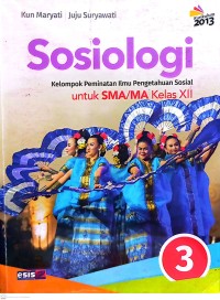 Image of Sosiologi 3 untuk SMA/MA Kelas XII Peminatan Ilmu-Ilmu Sosial