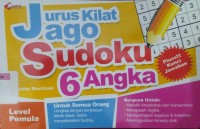Image of Jurus Kilat Jago Sudoku 6 Angka untuk Pemula