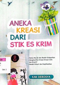 Image of Aneka Kreasi dari Stik Es Krim