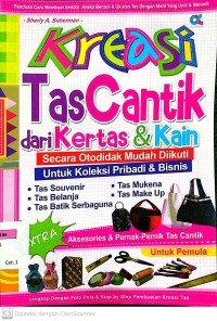Image of Kreasi Tas Cantik dari Kertas dan Kain