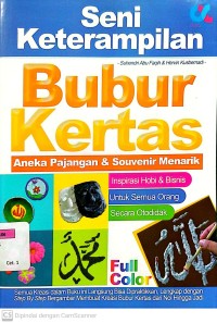 Image of Seni Keterampilan Bubur Kertas