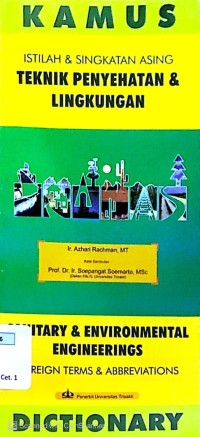 Image of Kamus Istilah dan Singkatan Asing Teknik Penyehatan Lingkungan
