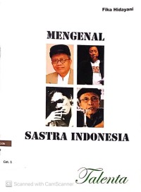 Image of Mengenal Sastra Indonesia
