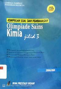 Image of Kumpulan Soal dan Pembahasan Olimpiade Kimia Jilid 3