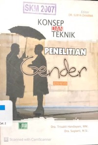 Image of Konsep dan Teknik Penelitian Gender